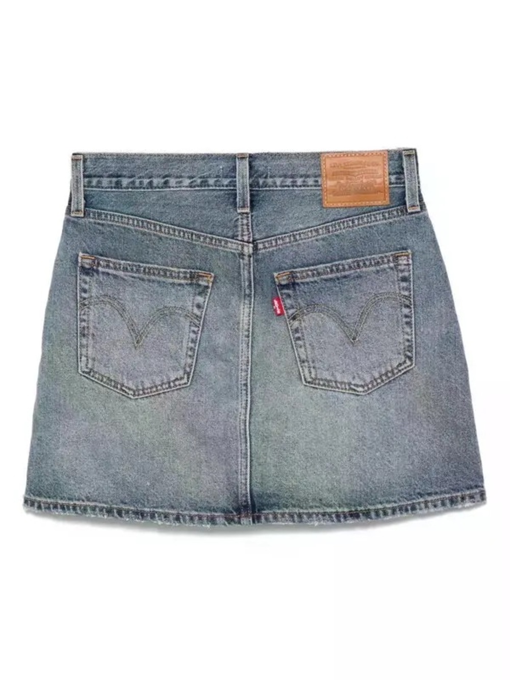 Levi’s Premium Icon Denim Mini Skirt | Light Wash | Size 28 (S/6)